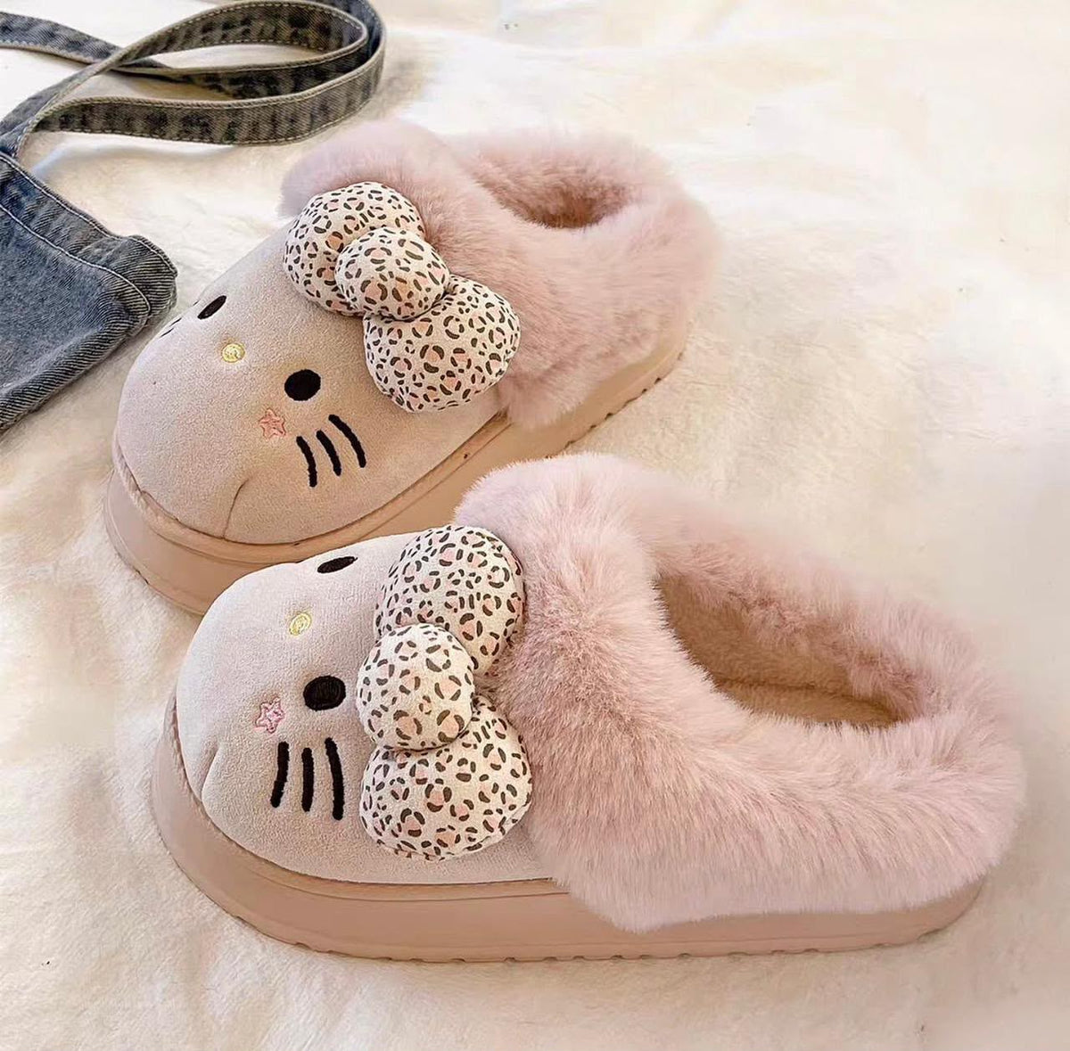 Pantuflas de gatito